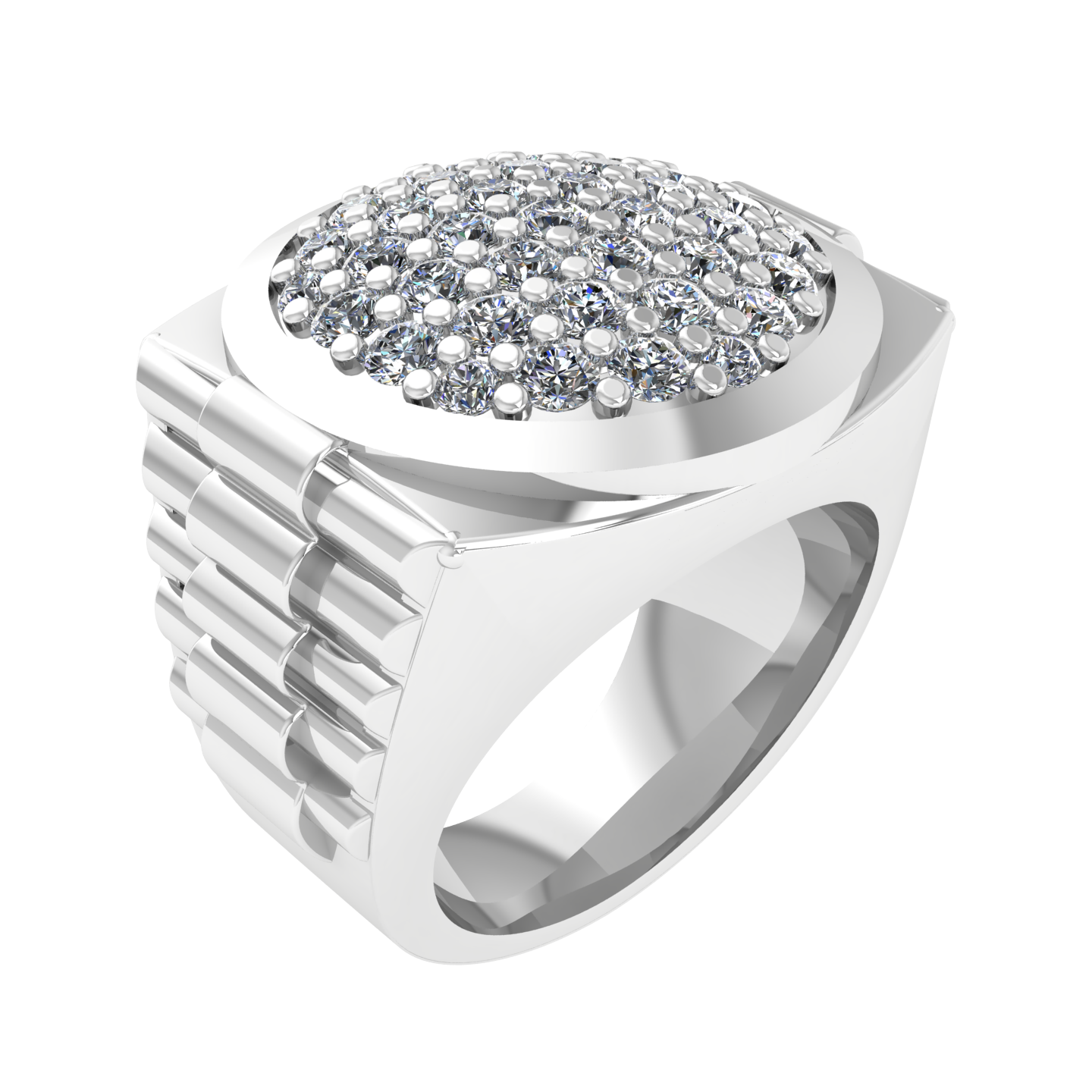 DIAMONDS HIP-HOP  MEN'S RINGS